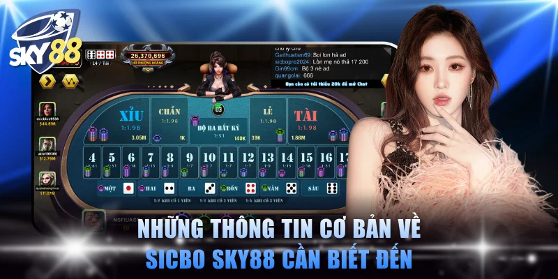 Những thông tin cơ bản về sicbo SKY88 cần biết đến