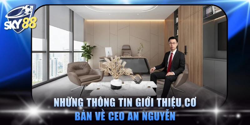 Những thông tin giới thiệu cơ bản về CEO An Nguyễn